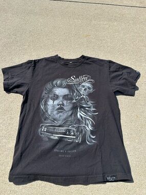 Sullen Black Short-Sleeve Graphic Tee